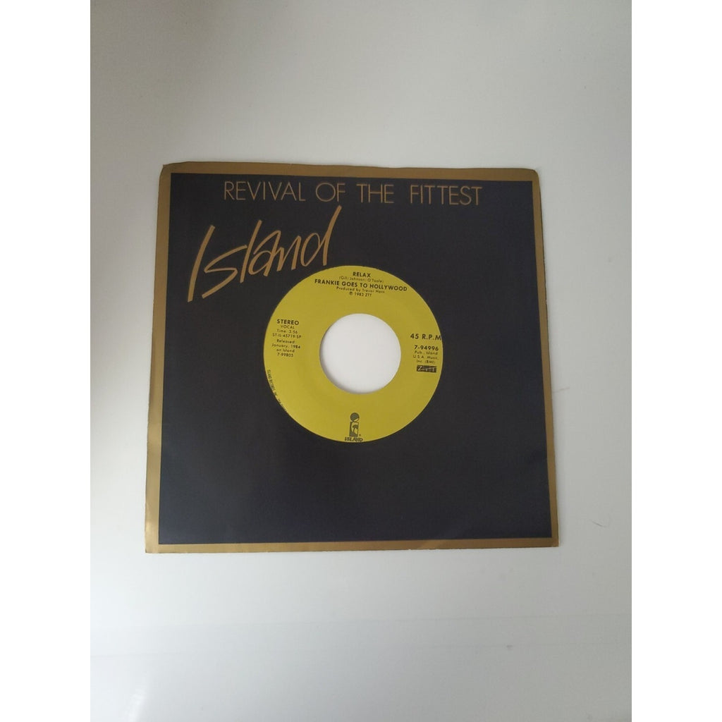 Frankie Goes To Hollywood “Relax / Two Tribes” (Record)
