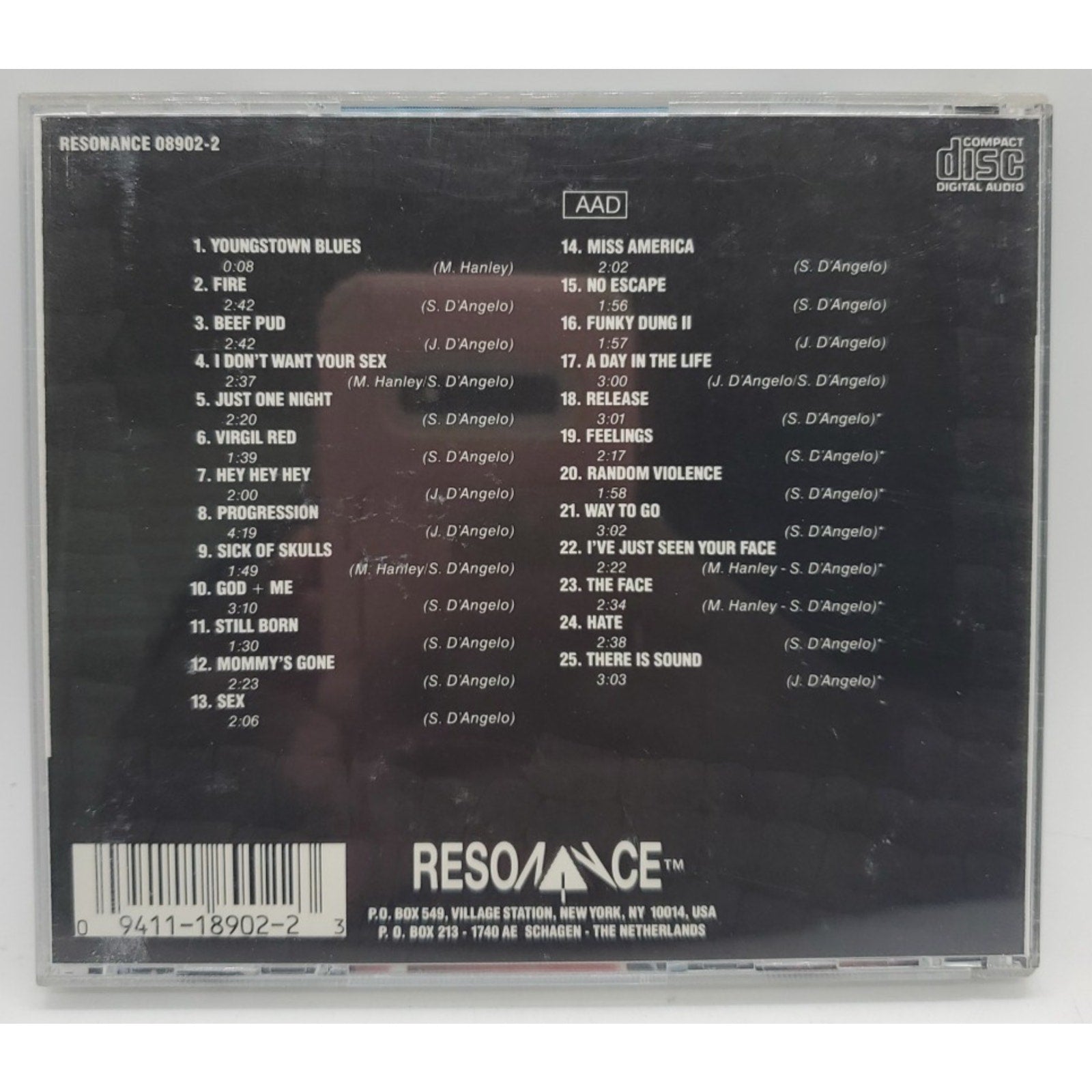 Sister Ray No Way To Express 1989 (CD)