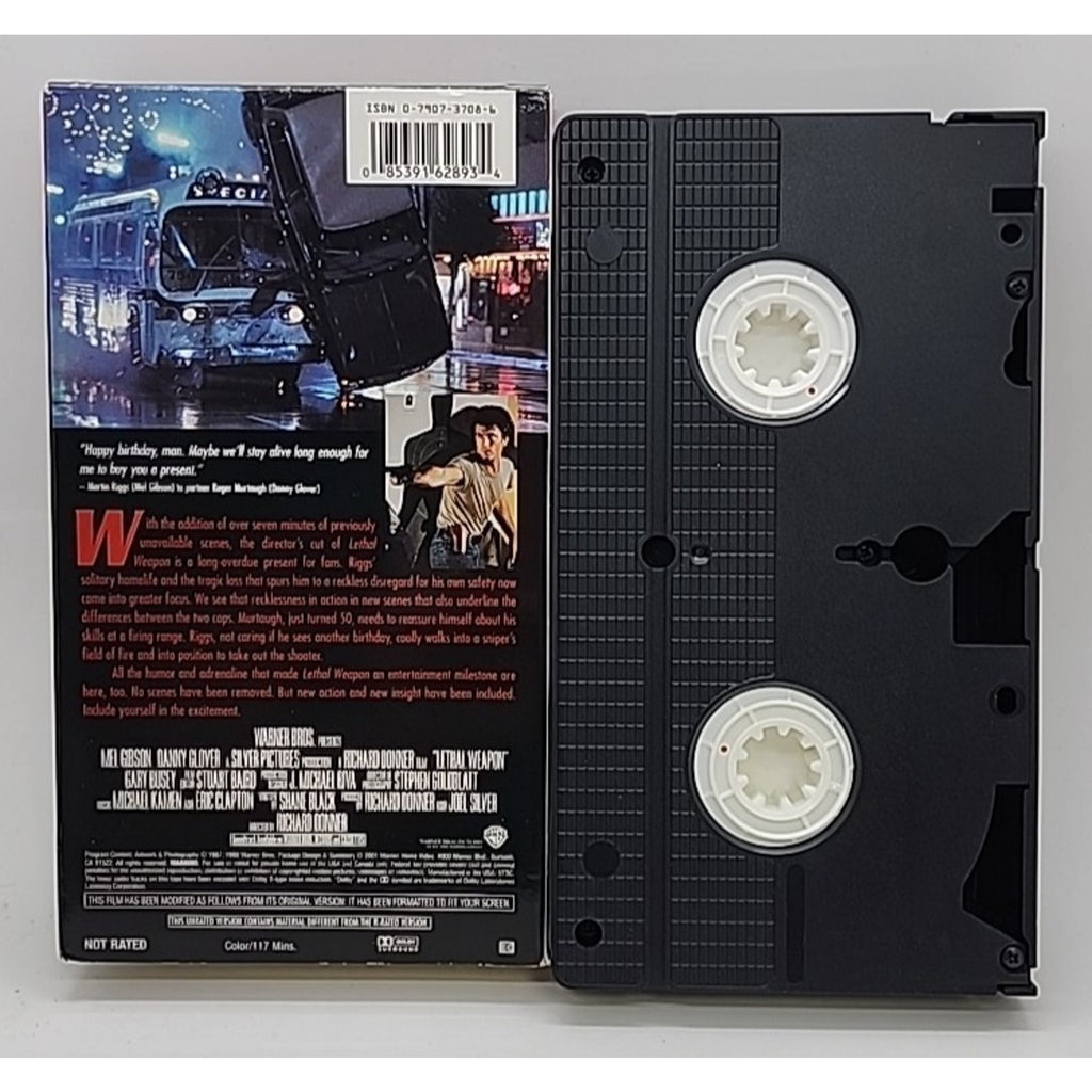 Lethal Weapon (VHS, 1998, Directors Cut)