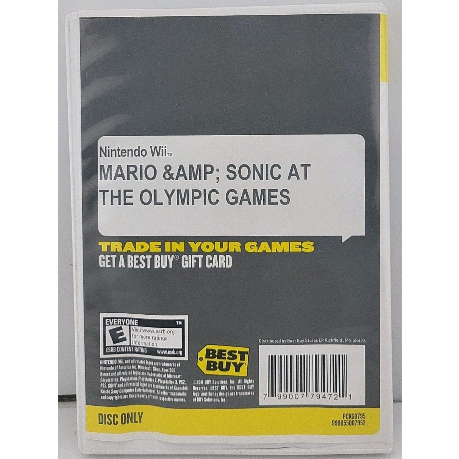 Mario & Sonic at the Olympic Games (Nintendo Wii, 2007)