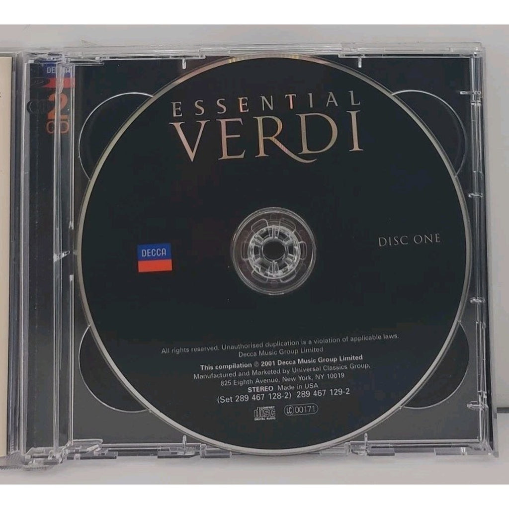 Essential Verdi by Various (CD, 2001)