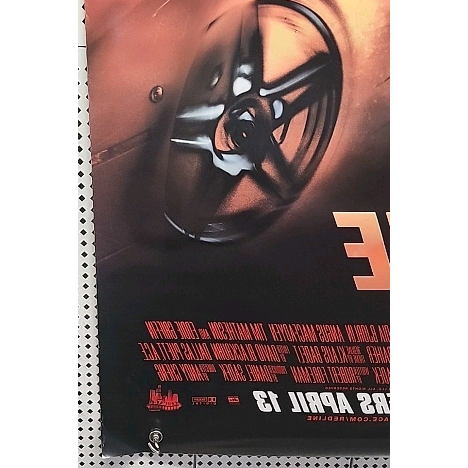Red Line Movie Poster 27x40 Double Sided Original