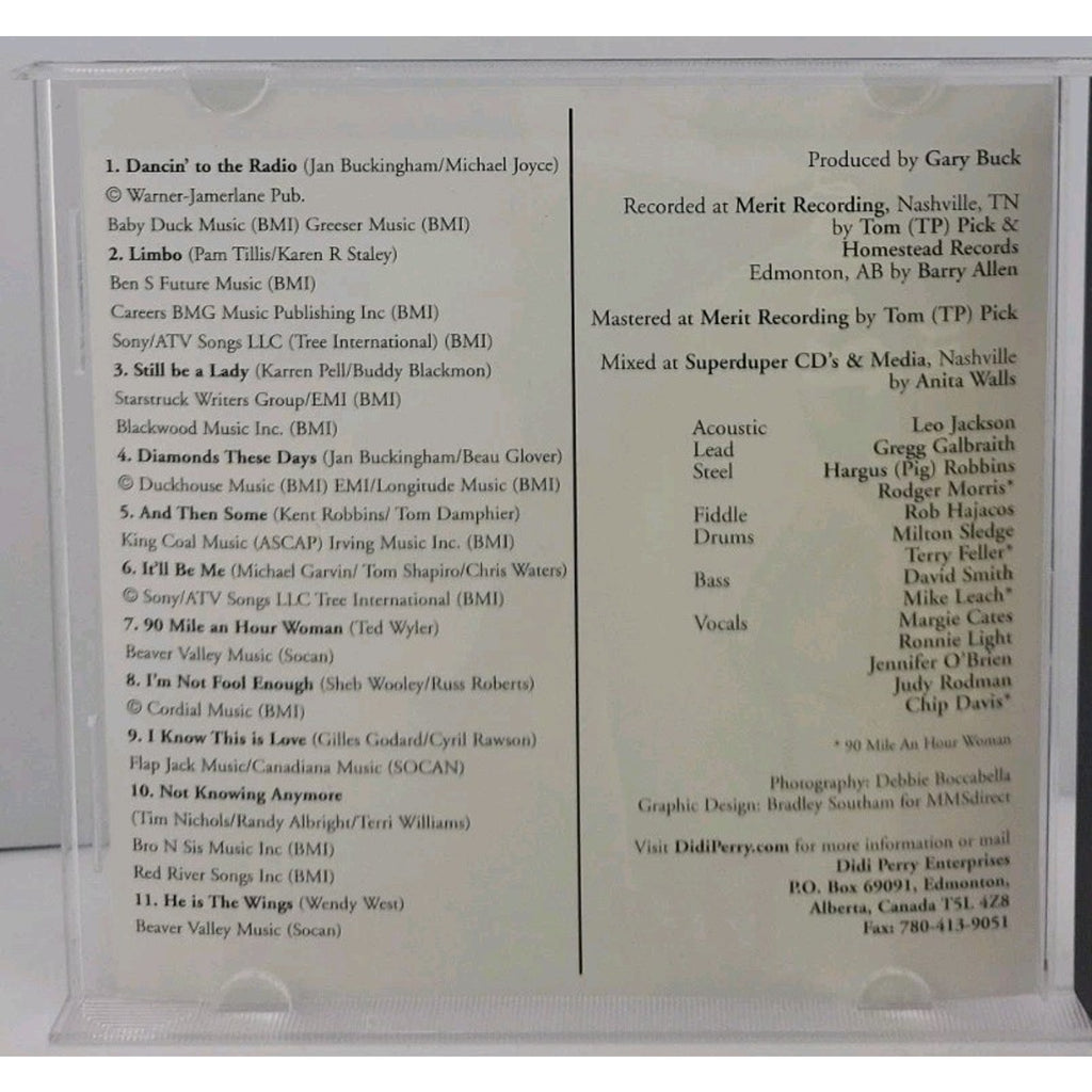 Dancin' to the Radio ~ Didi Perry ~ Pop ~ CD