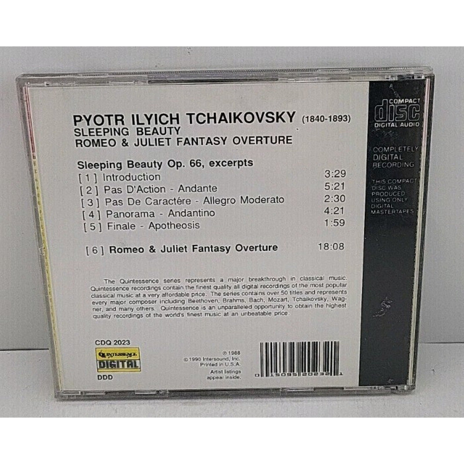 Tchaikovsky: Sleeping Beauty - Romeo & Juliet CD