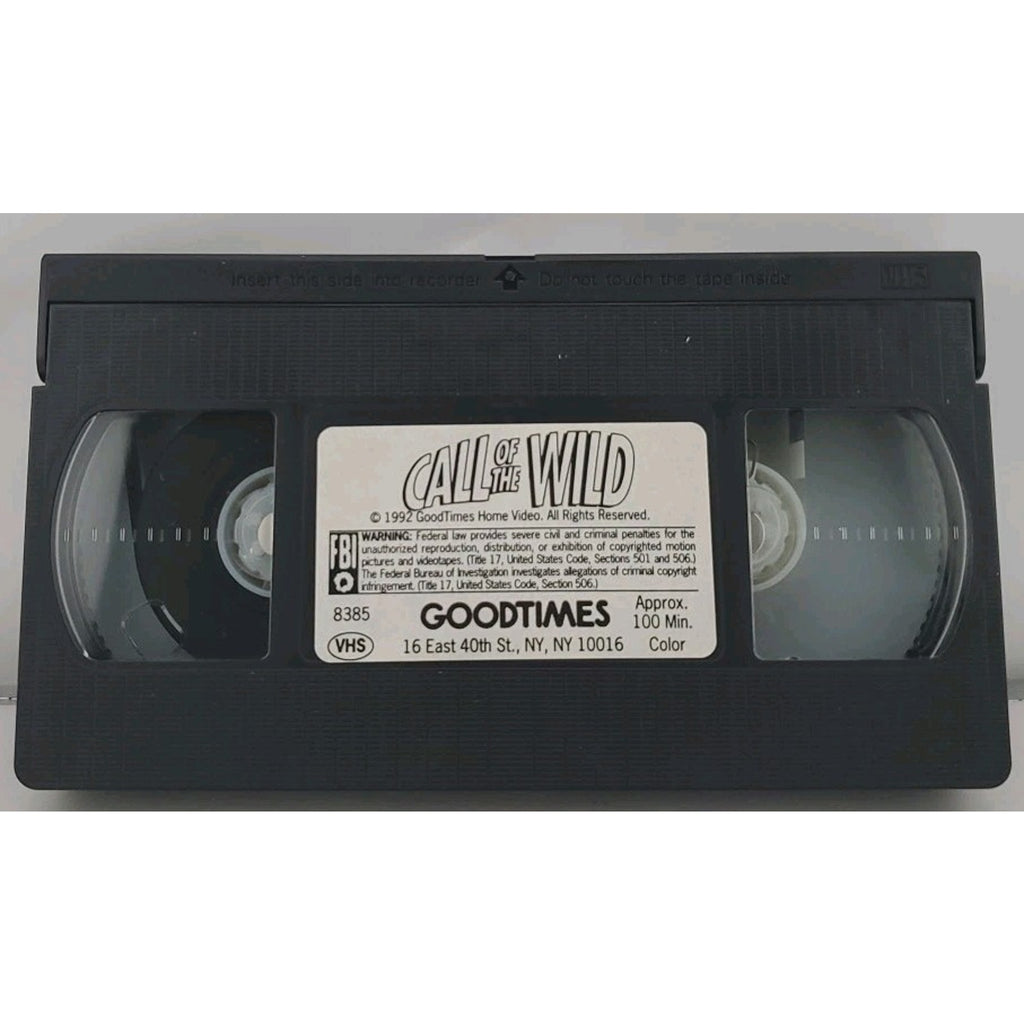 Call Of The Wild (VHS, 1992)