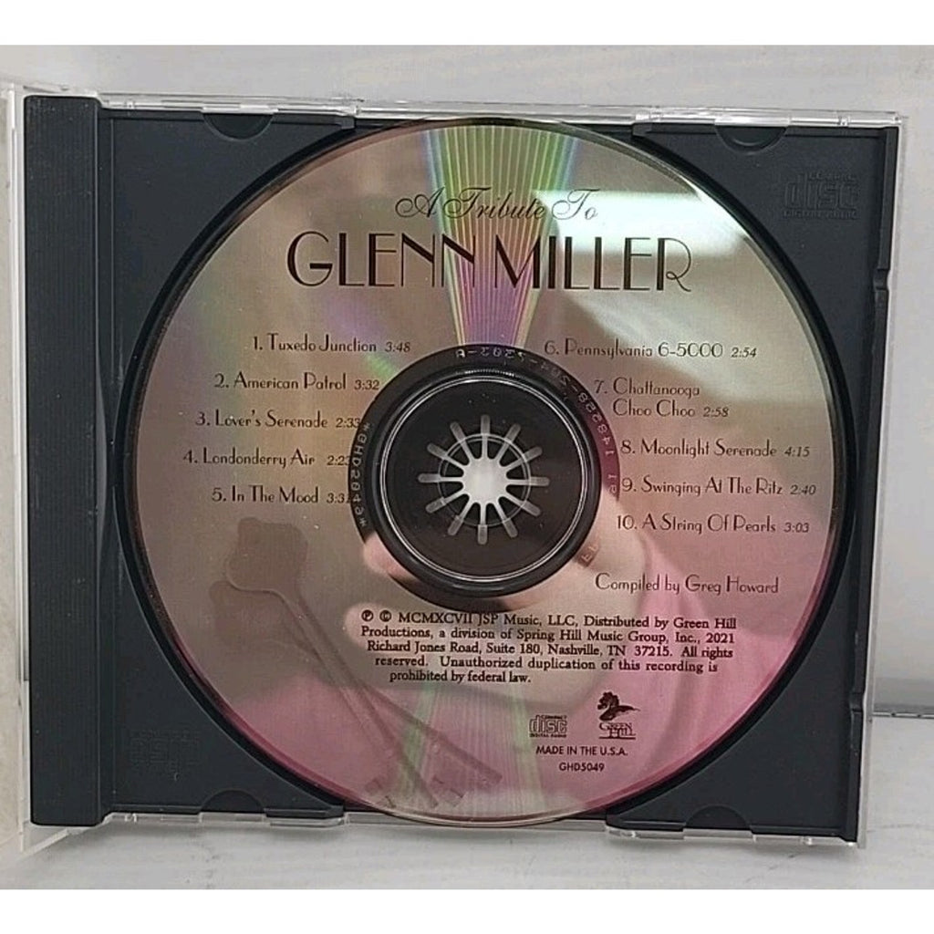 A Tribute to Glenn Miller CD Big Band Collector's Series