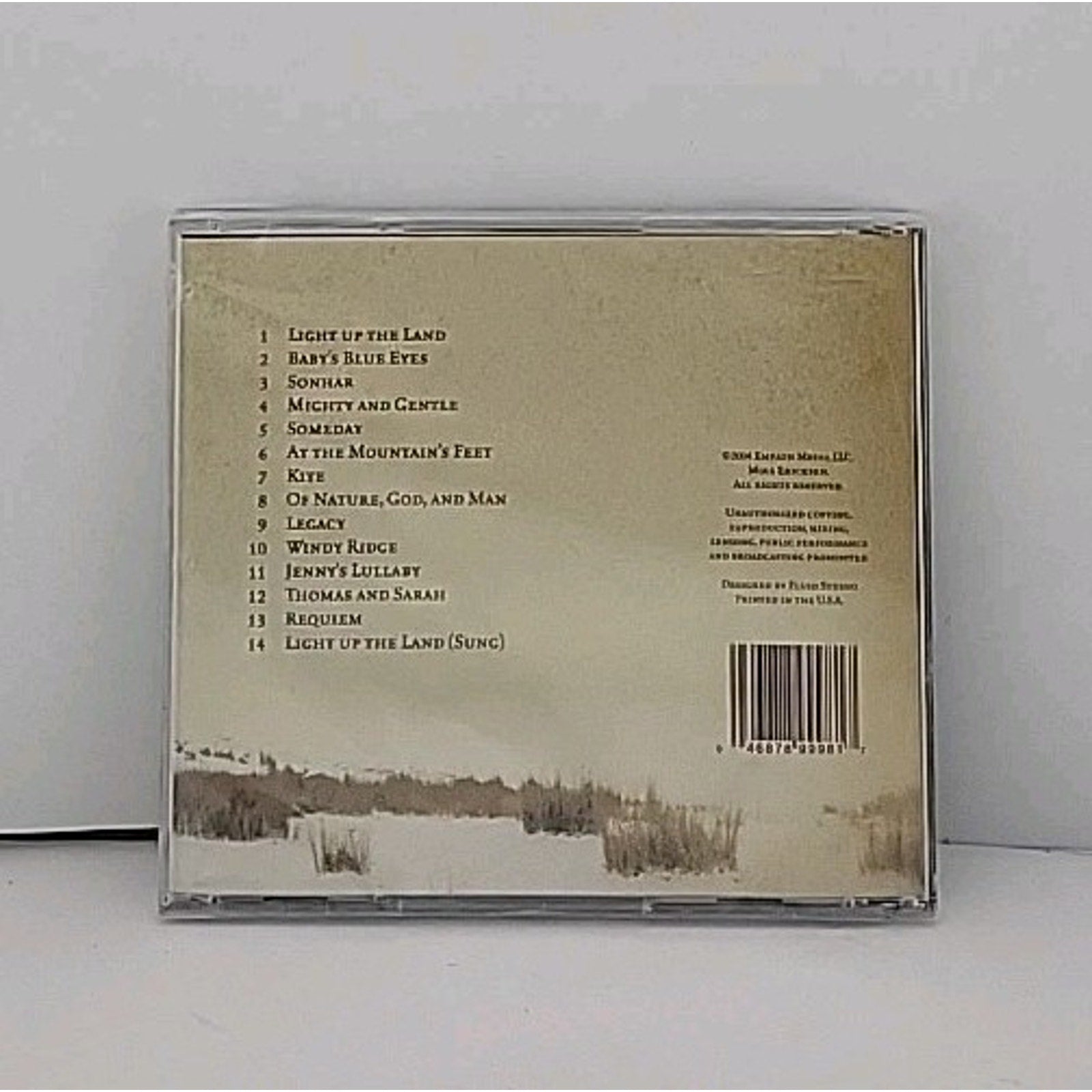 Music for the Trail by Unsung (CD, 2004, Mike Ericksen) *Brand New*