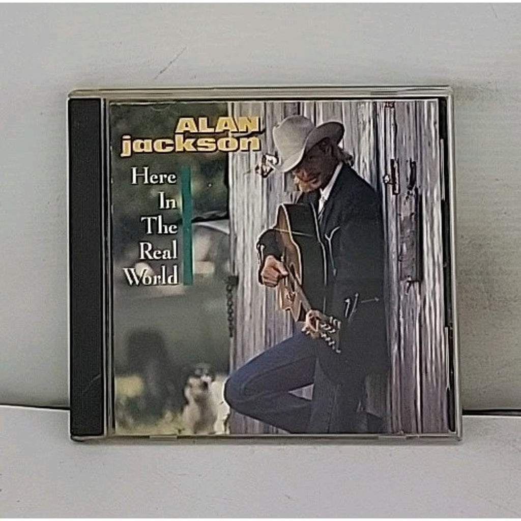 Here in the Real World by Alan Jackson (CD, Feb-1990, Arista)