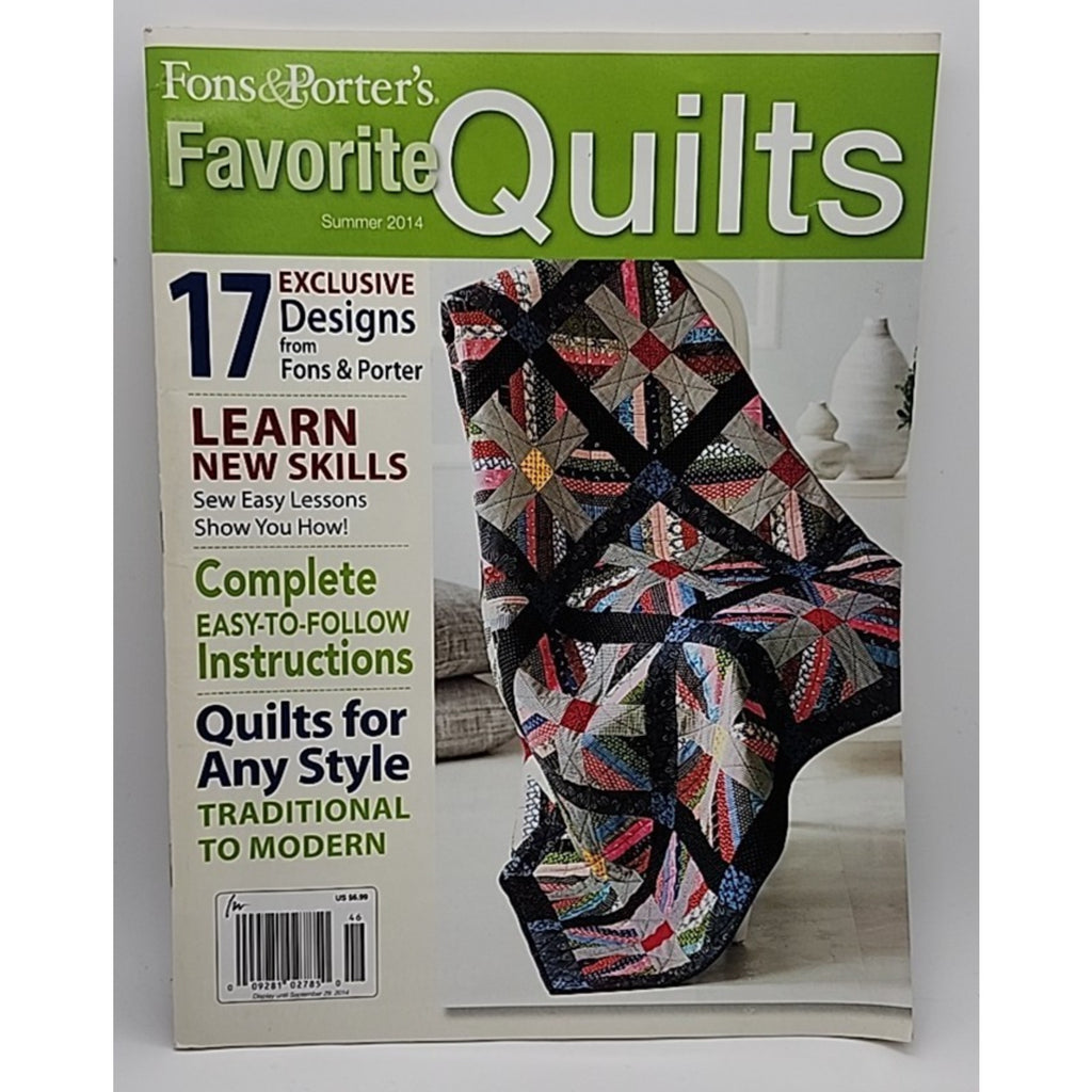 Fons & Porters Favorite Quilts Magazine Summer 2014