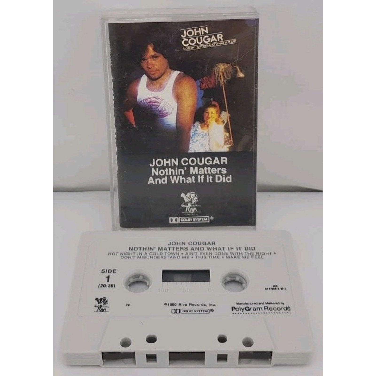 Nothing Matters & What if It by John Mellencamp (Cassette, 1990)