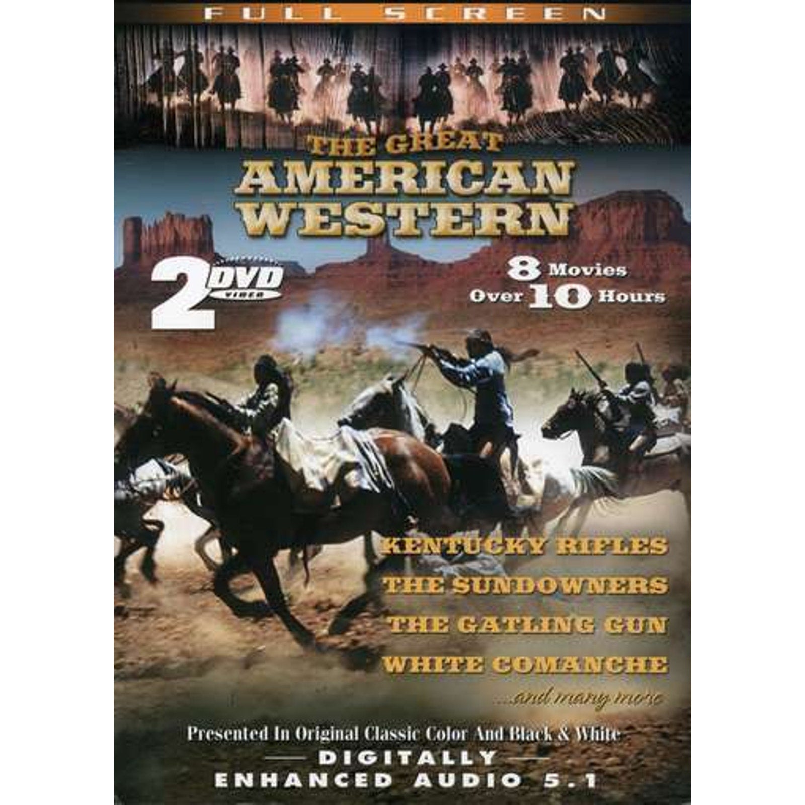 The Great American Western, Vol. 8 (DVD, 2003, 2-Disc Set)