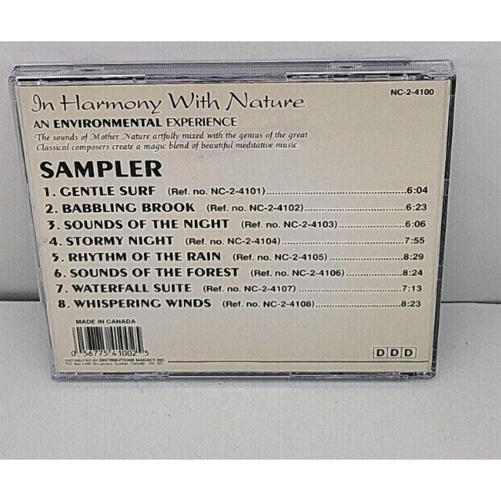 In Harmony with Nature: An Environmental Experience: Sampler CD
