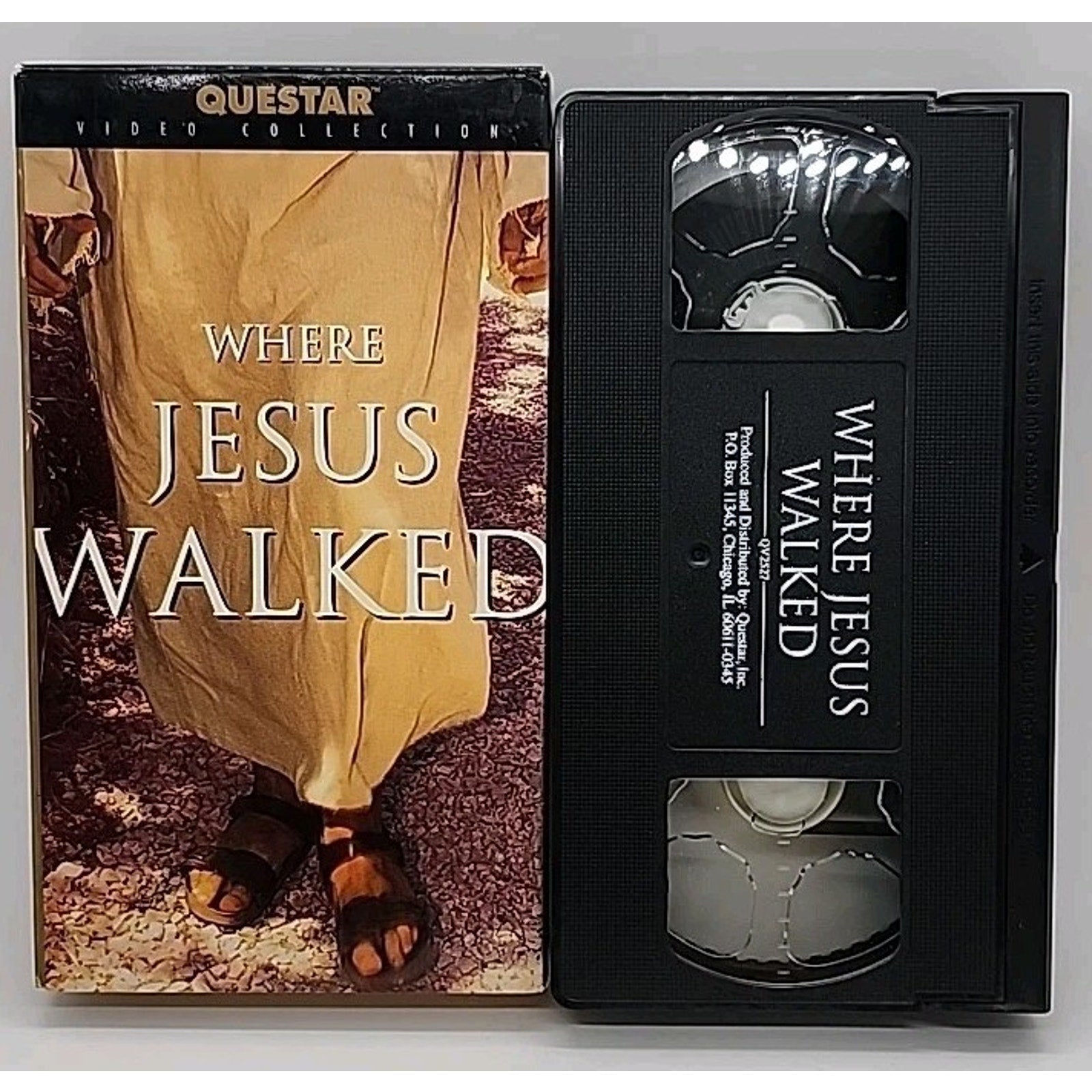 Where Jesus Walked (VHS, 2000)