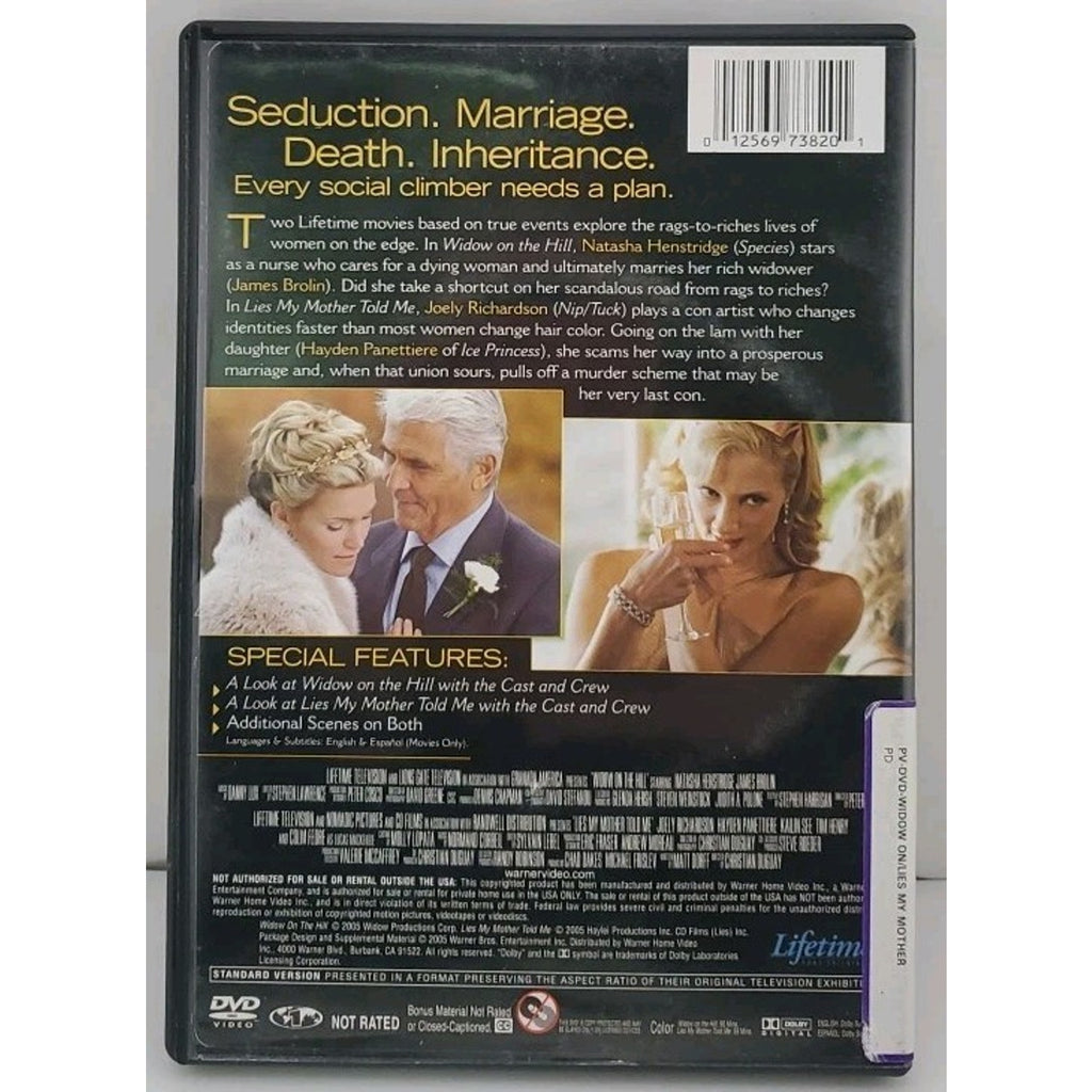 Lifetime Original Movie (Widow on the Hill / Lies My Mother Told Me) (DVD)