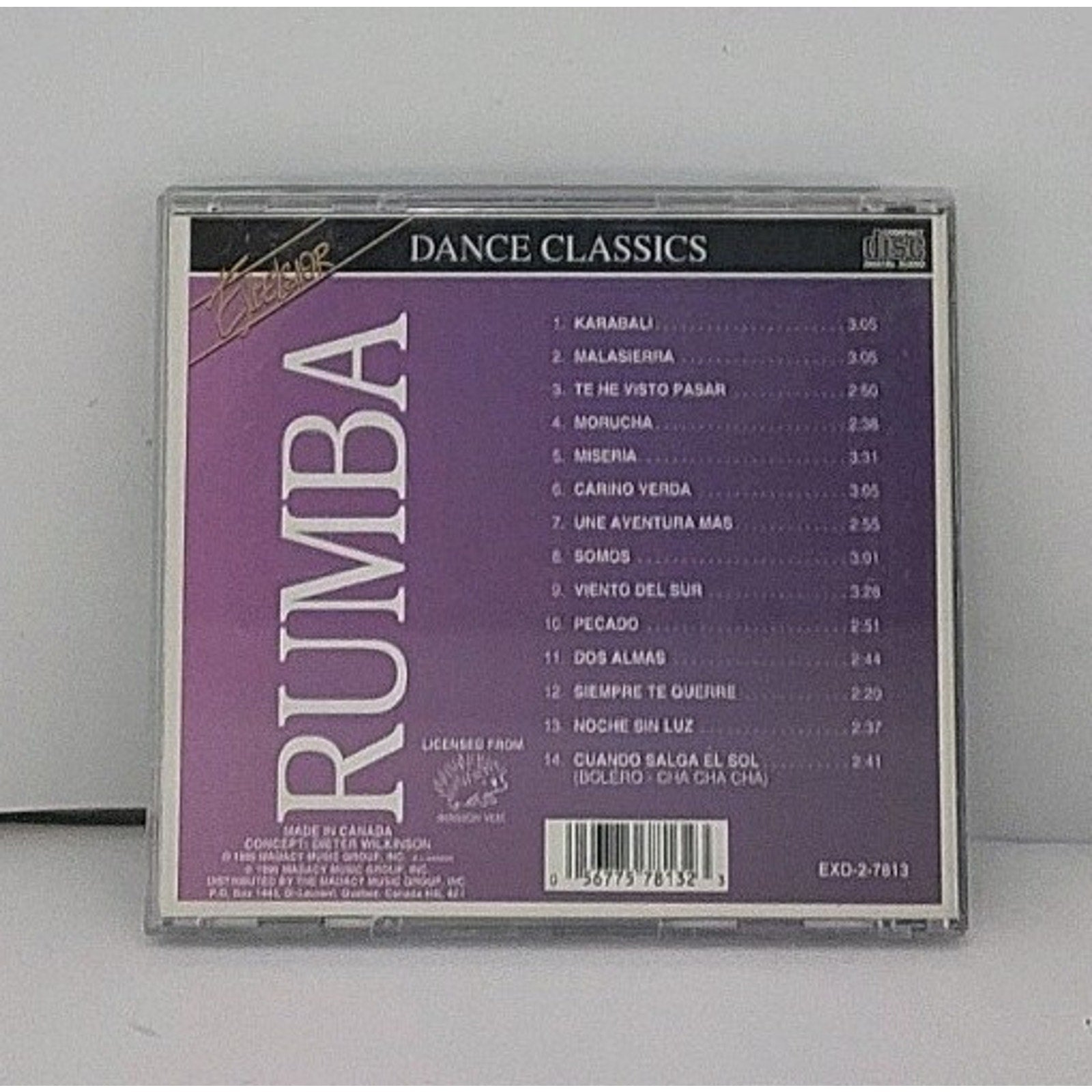 Dance Classics Rumba Latin Ballroom Music CD