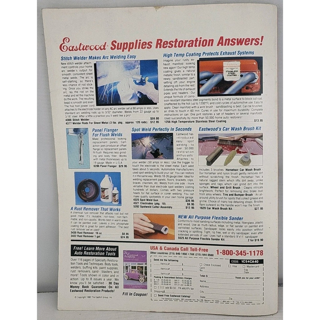Classic Auto Restorer Magazine - April 1990 - Volume 1 Number 6