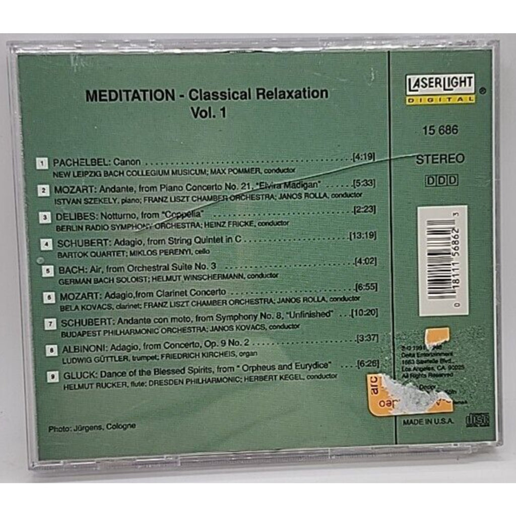 Vol. 1-Classical Relaxation by Meditation (CD, 1991)