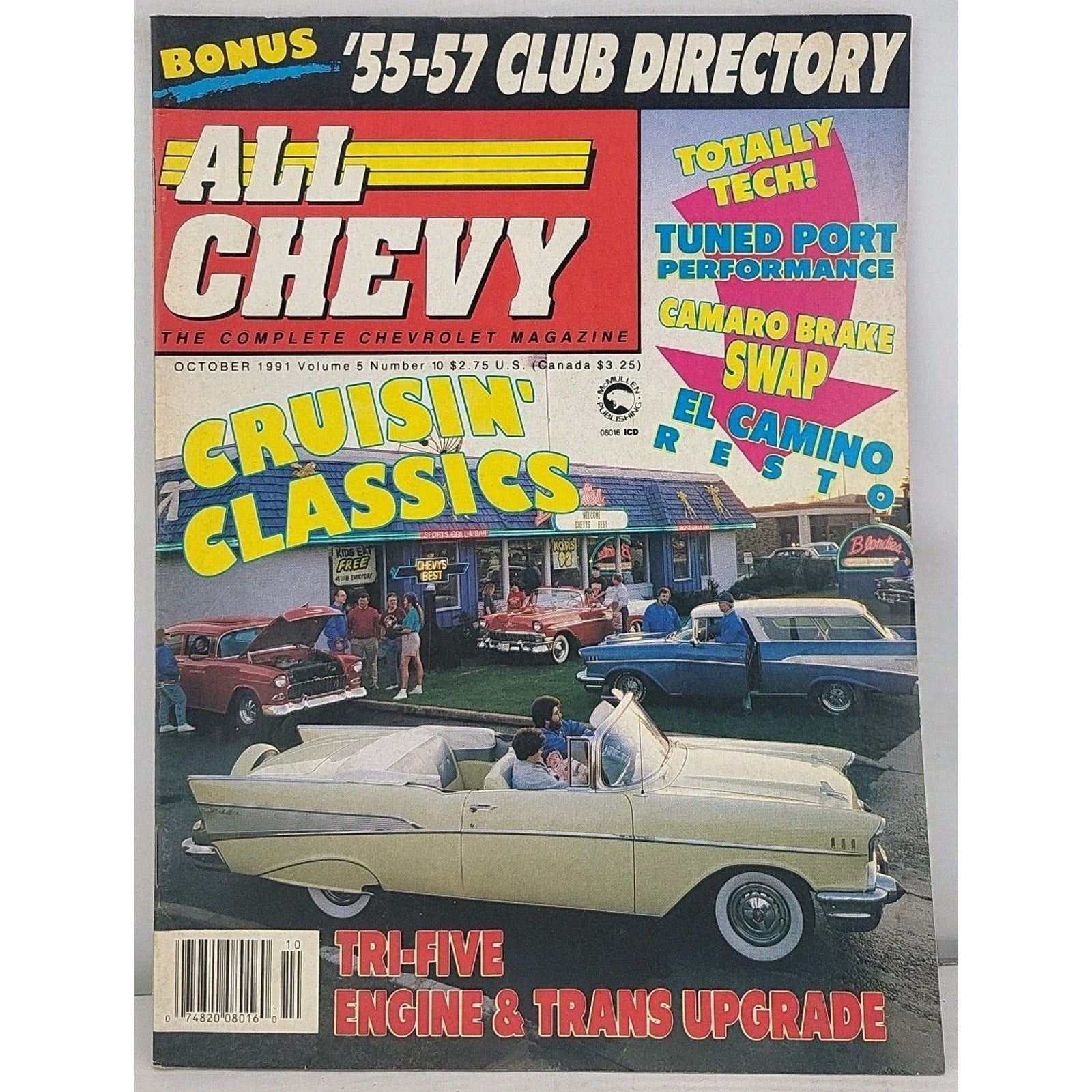 All Chevy Magazine - October 1991 - Volume 5 Number 10