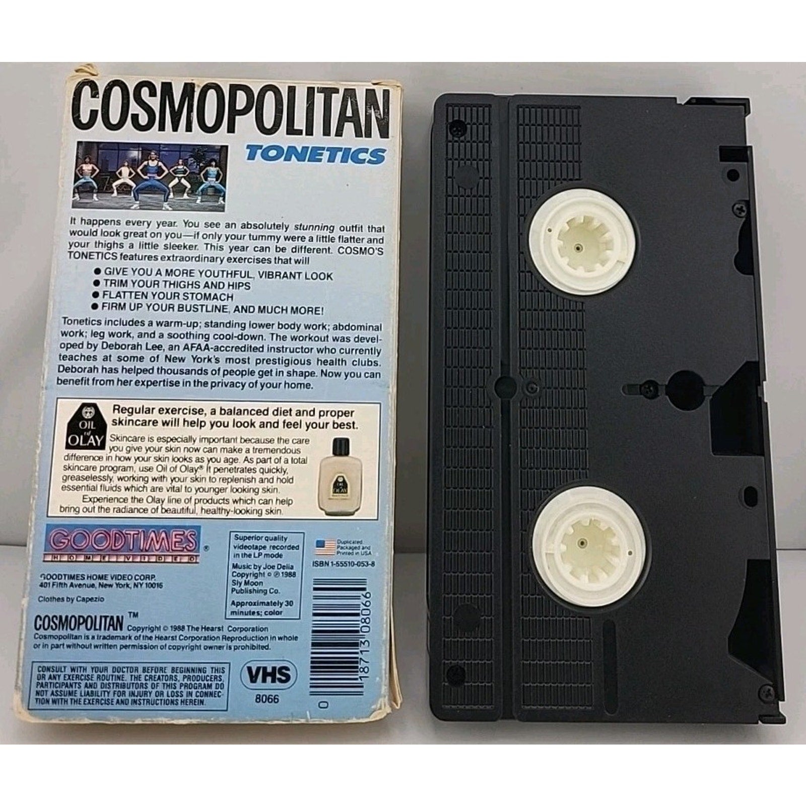 Cosmopolitans Total Body Care - Beauty From the Inside Out - Tonetics (VHS,...