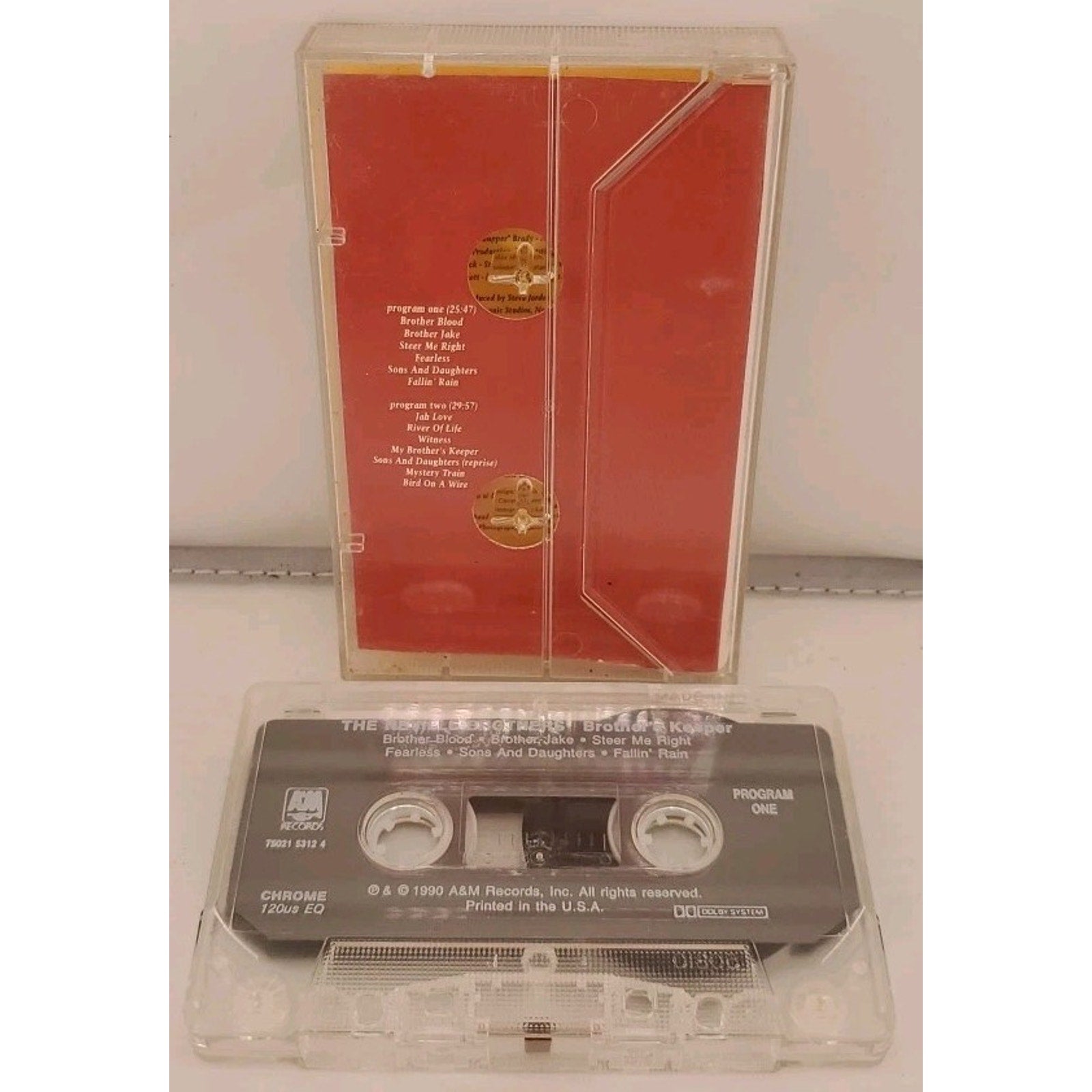 Brother's Keeper by Neville Brothers (Cassette, Aug-1990, A&M (USA))