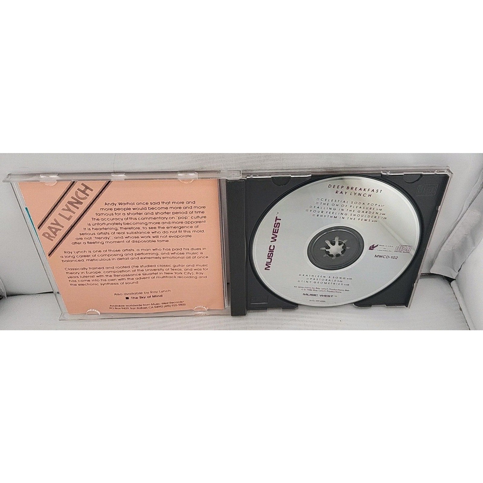 Ray Lynch: Deep Breakfast (CD, 1986)