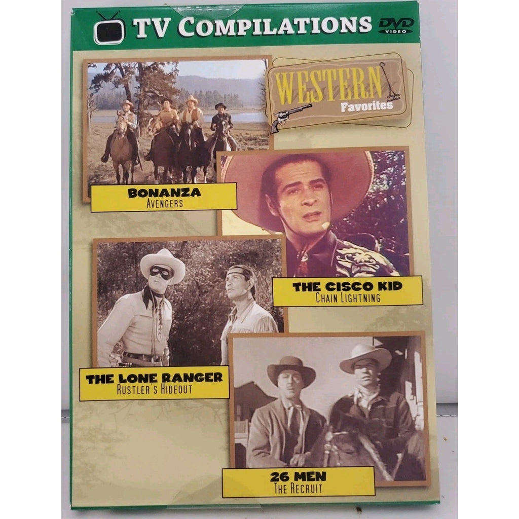 TV Compilations Western Favorites DVD Bonanza, Lone Ranger *Brand New*