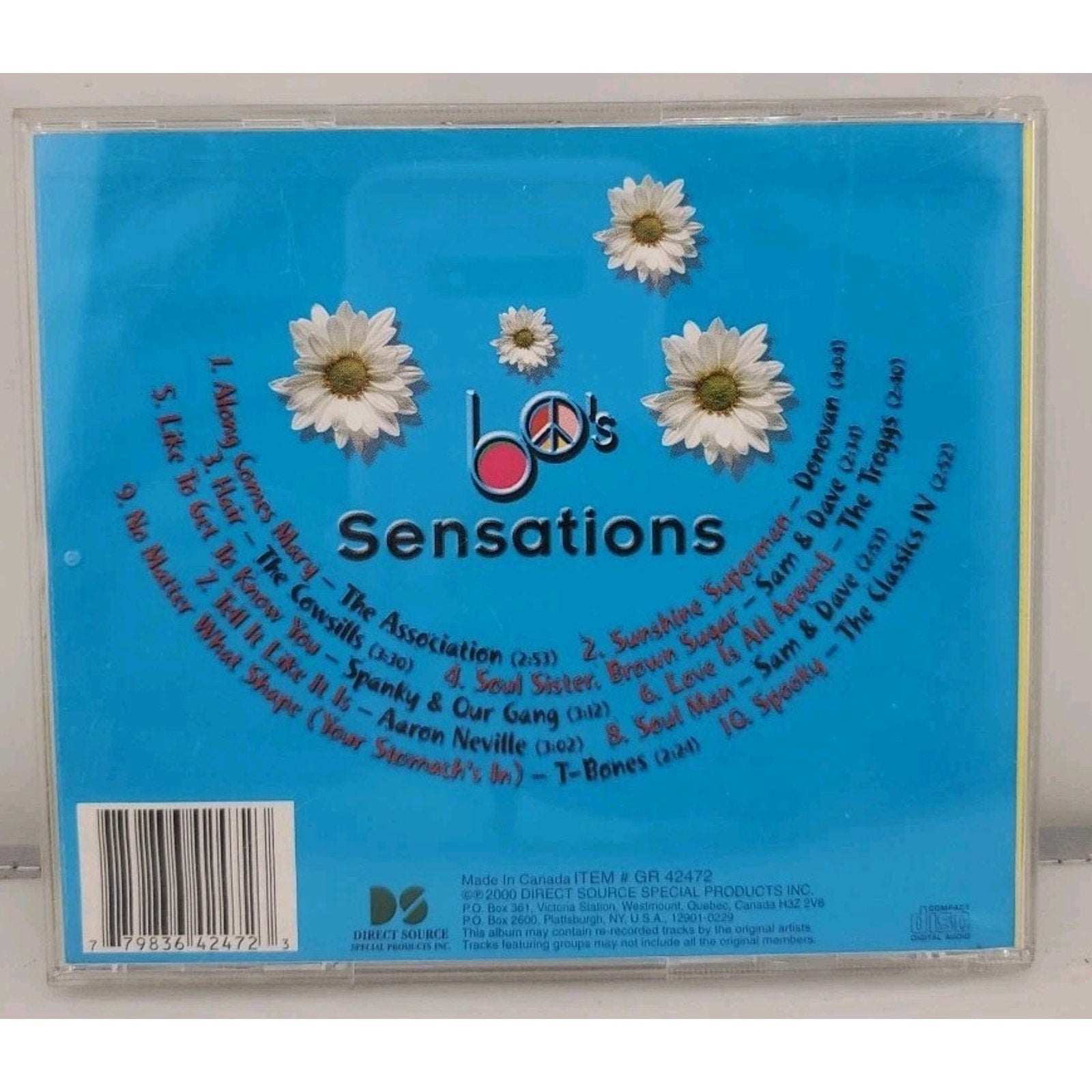 60's Sensations by Various (CD, 2000)