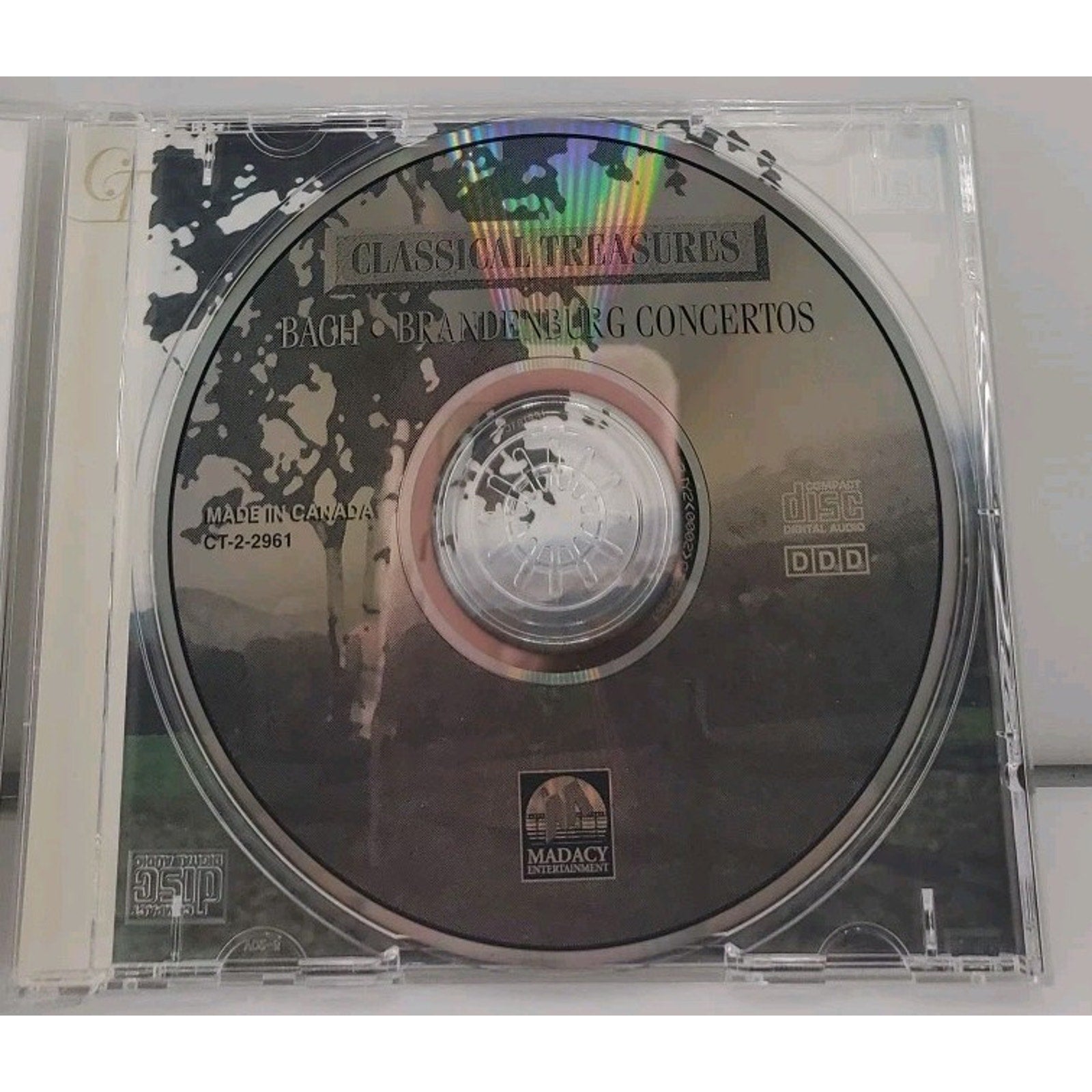 Classical Treasures - Bach: Brandenburg Concertos (CD, Madacy Records)