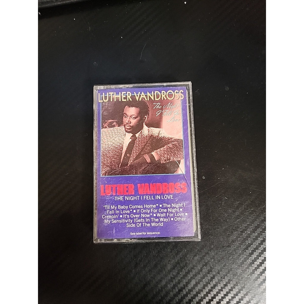 The Night I Fell in Love by Luther Vandross (Cassette, Oct-1990, Epic)