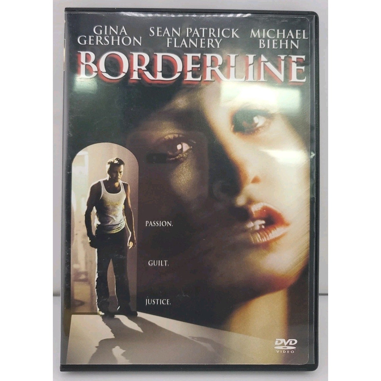 Borderline DVD Widescreen Gina Gershon Sean Patrick Flannery Michael Biehn 2003