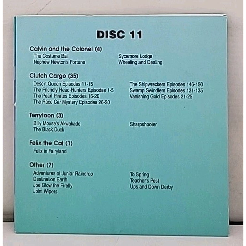 Giant 600 Cartoon Collection Disc 11 DVD