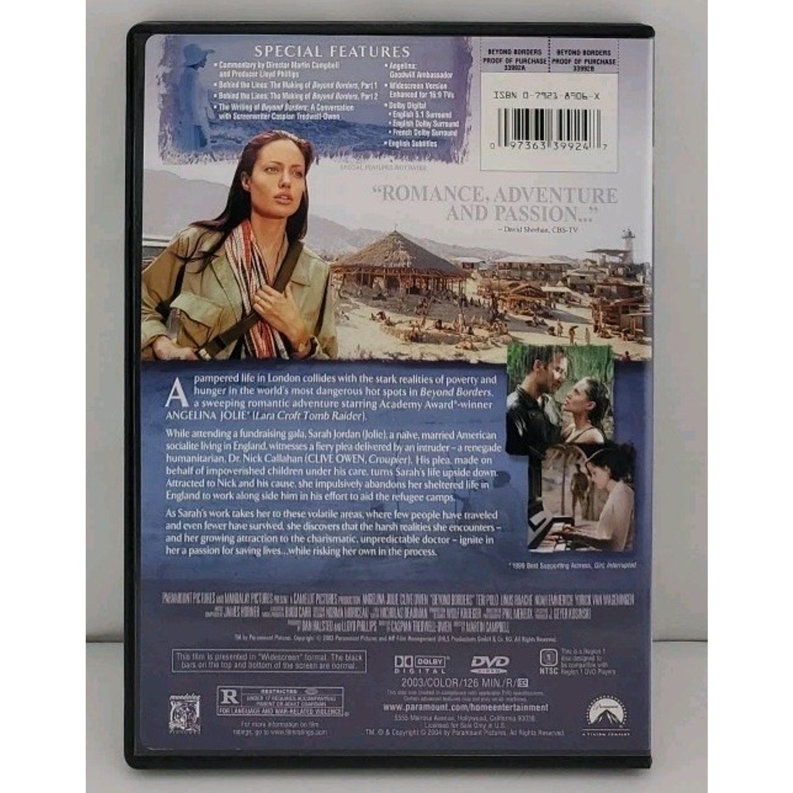 Beyond Borders (DVD, 2003)
