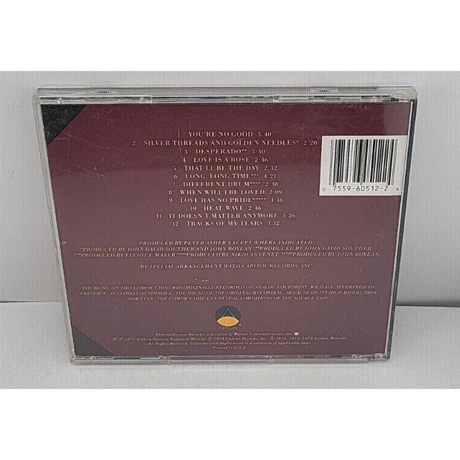 Greatest Hits 1 by Ronstadt, Linda (CD, 1990)