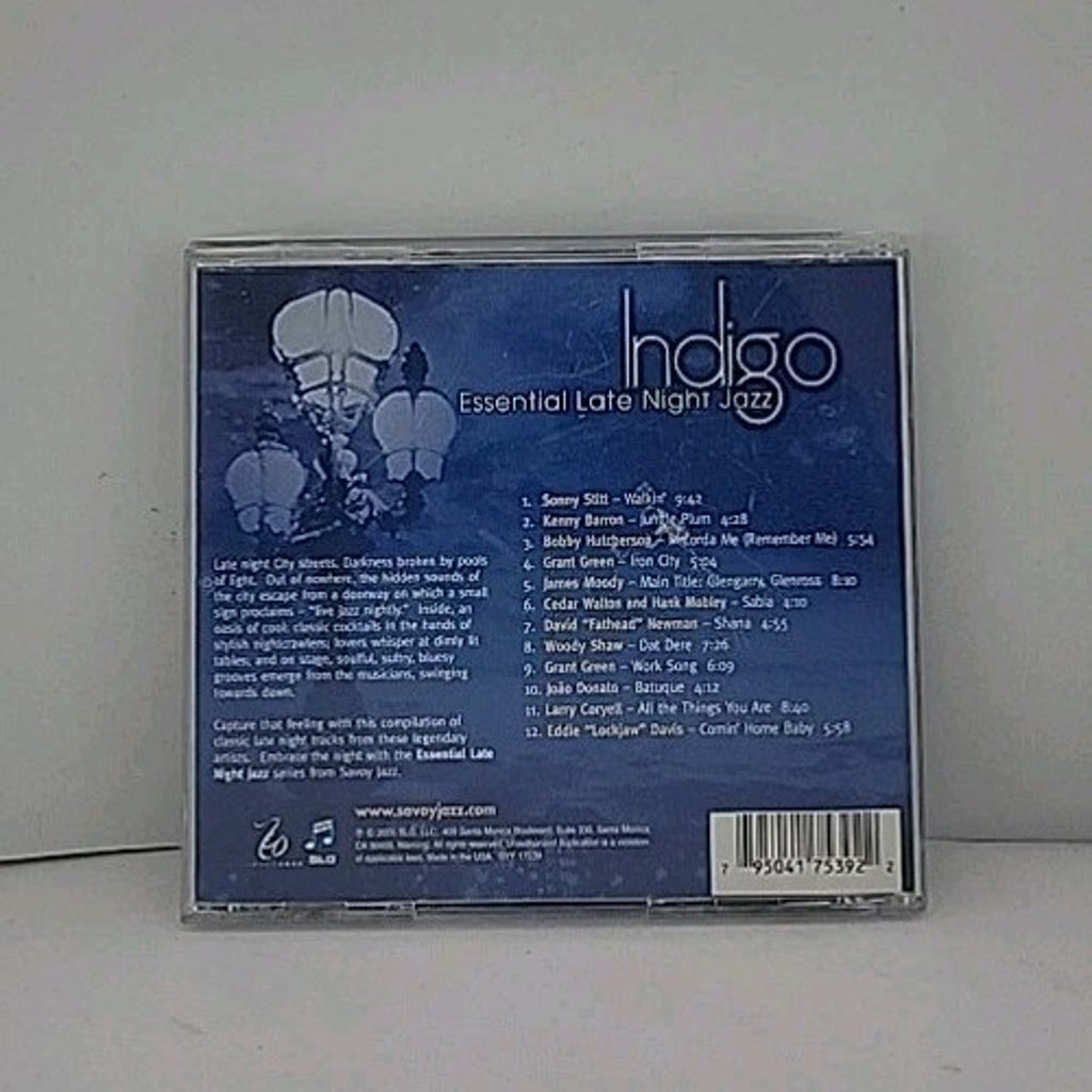 Indigo: Essential Late Night Jazz by Various Artists (CD, Oct-2005, Savoy...