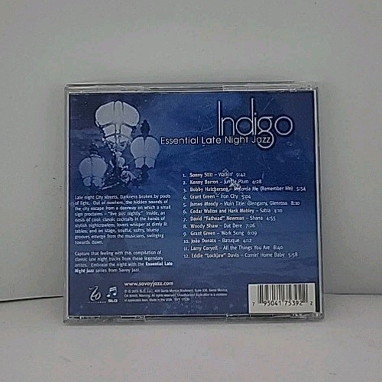 Indigo: Essential Late Night Jazz by Various Artists (CD, Oct-2005, Savoy...