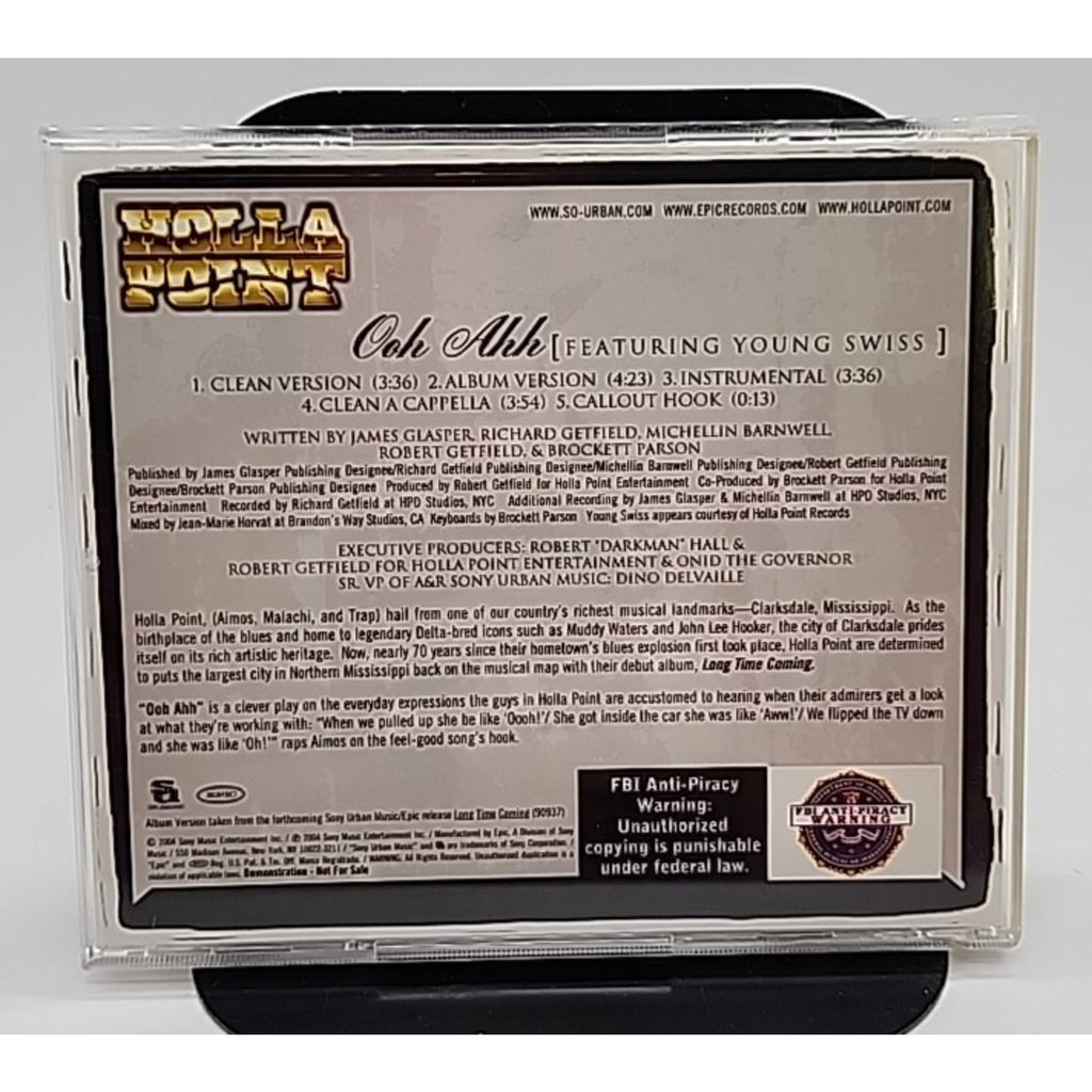 Holla Point Ooh Ahh CD Promo Single