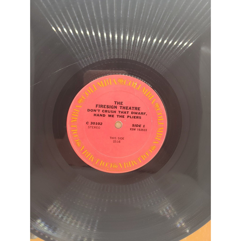 The Firesign Theatre - Don't Crush That Dwarf, Hand Me The Pliers (Record)