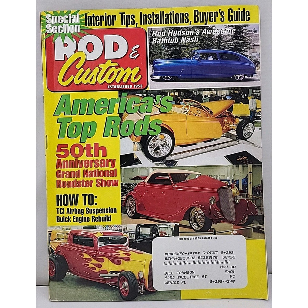 Rod & Custom Magazine - June 1999 - Volume 33 Number 6