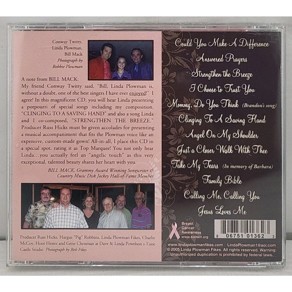 Linda Plowman Fikes – Could You Make A Difference CD 2005 Gospel Country