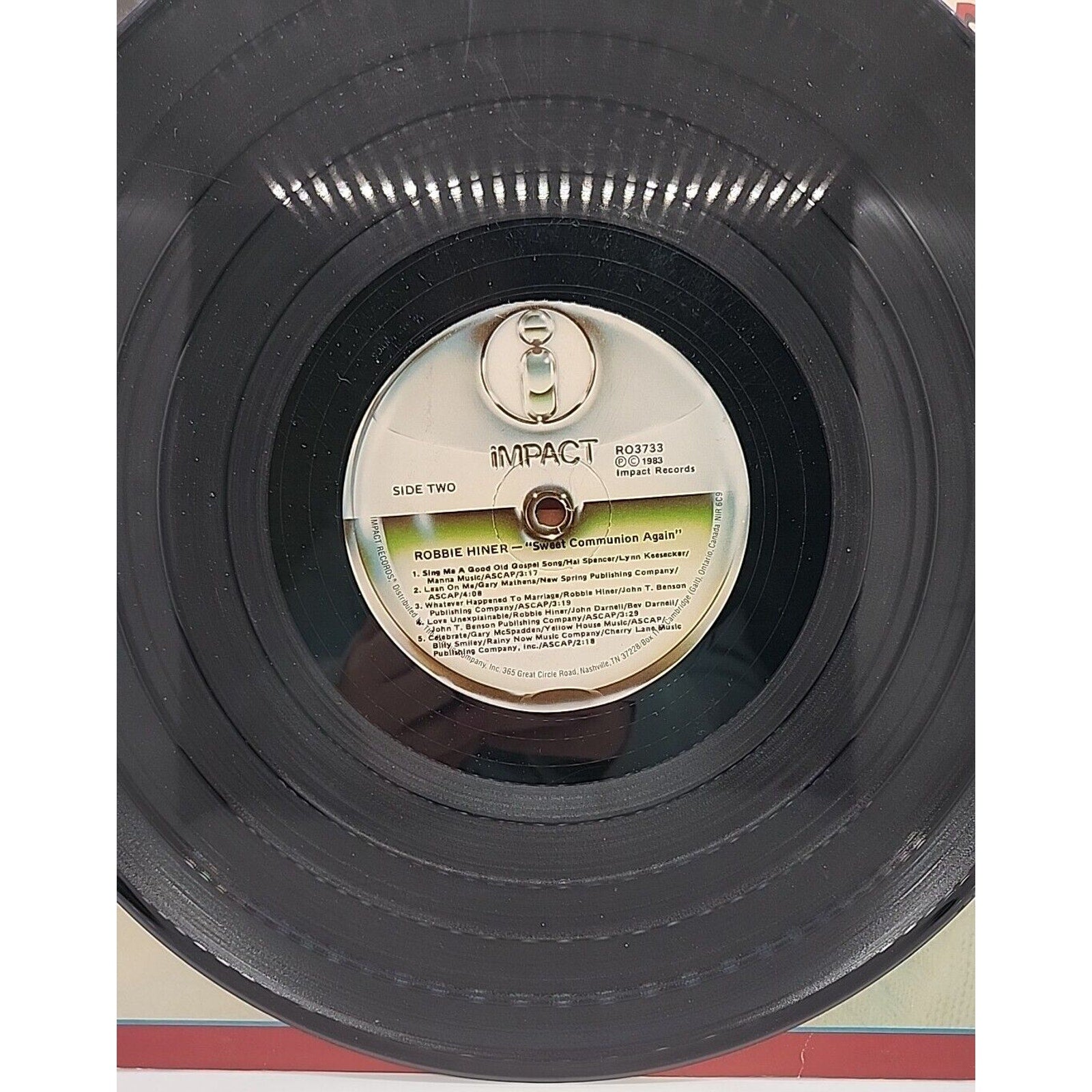 Robbie Hiner Sweet Communion Again (Record)