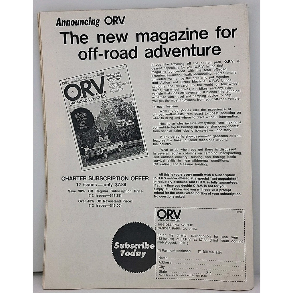Street Machine Magazine - October 1976 - Vol. 2 No. 10