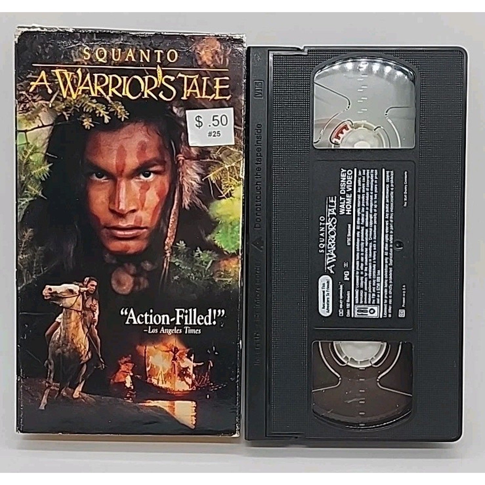Squanto: A Warriors Tale (VHS, 1995)