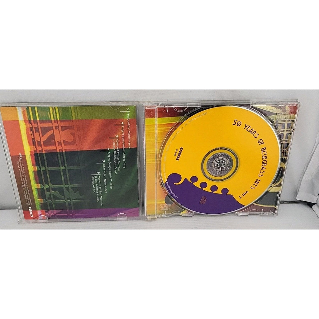50 Years of Bluegrass Hits Vol.1 by Various (CD, 2000)