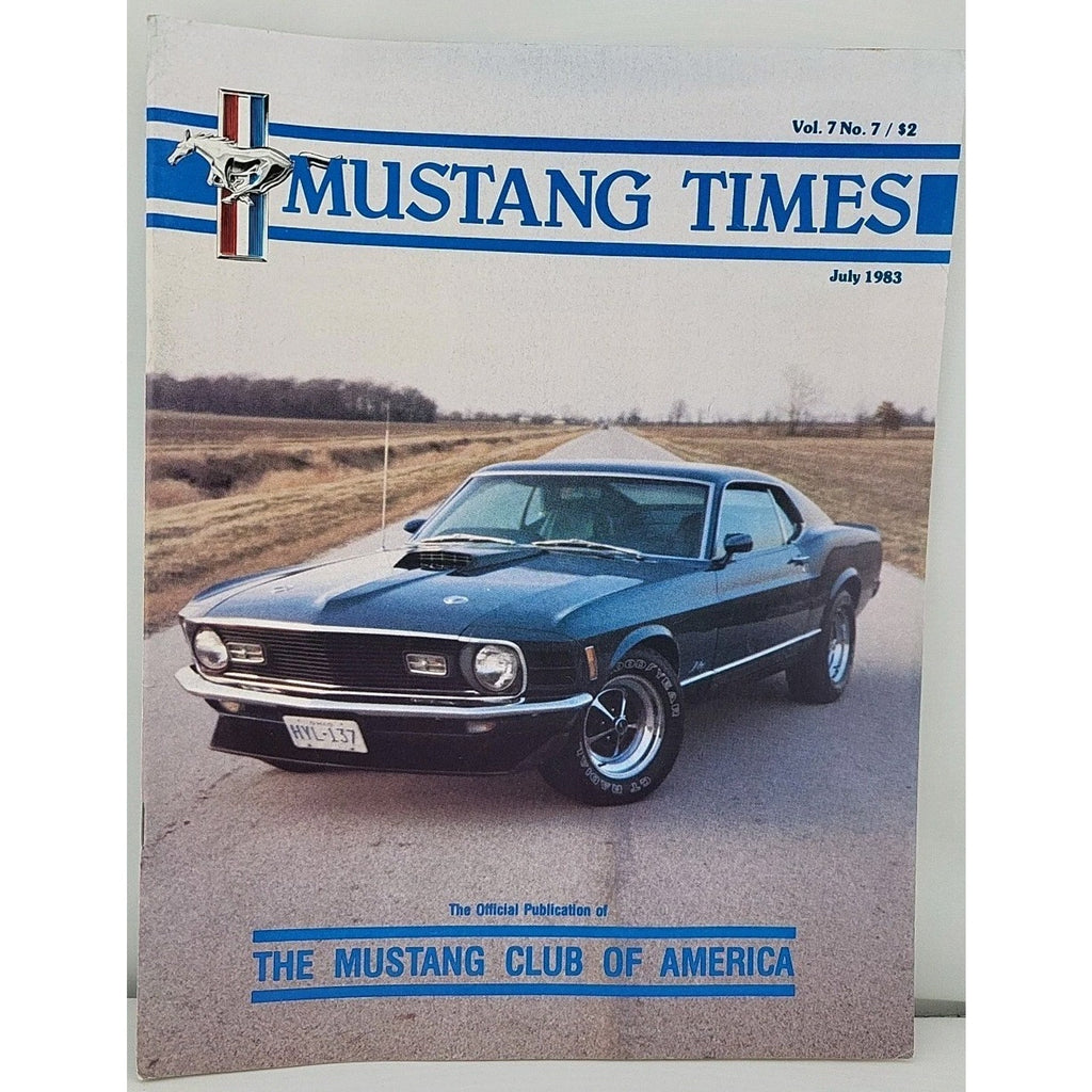 Mustang Times 1983 July Magazine
