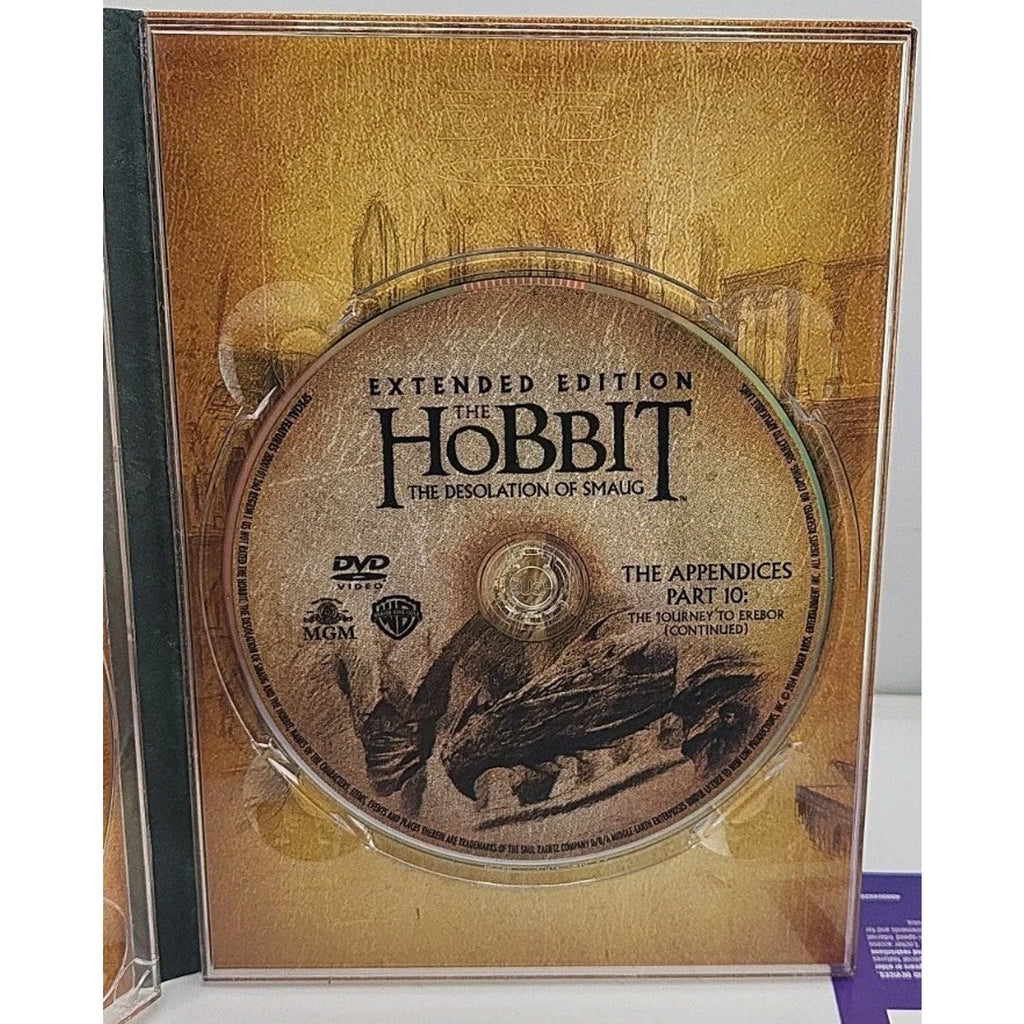 The Hobbit DVD Extended Edition Desolation Of Smaug