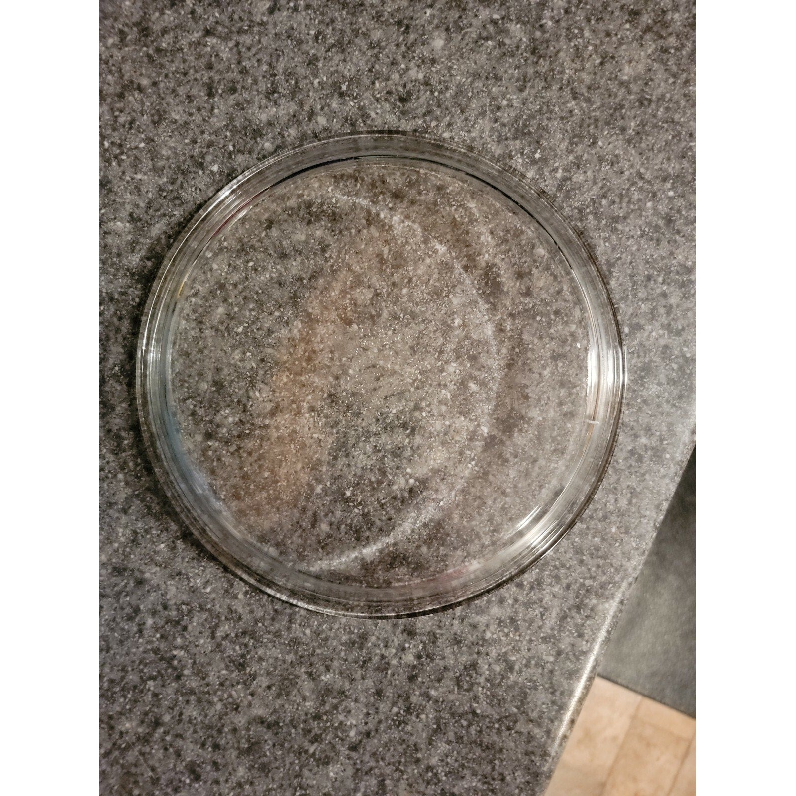 Vintage Anchor Ovenware Clear Glass 9" Pie Plate #1060