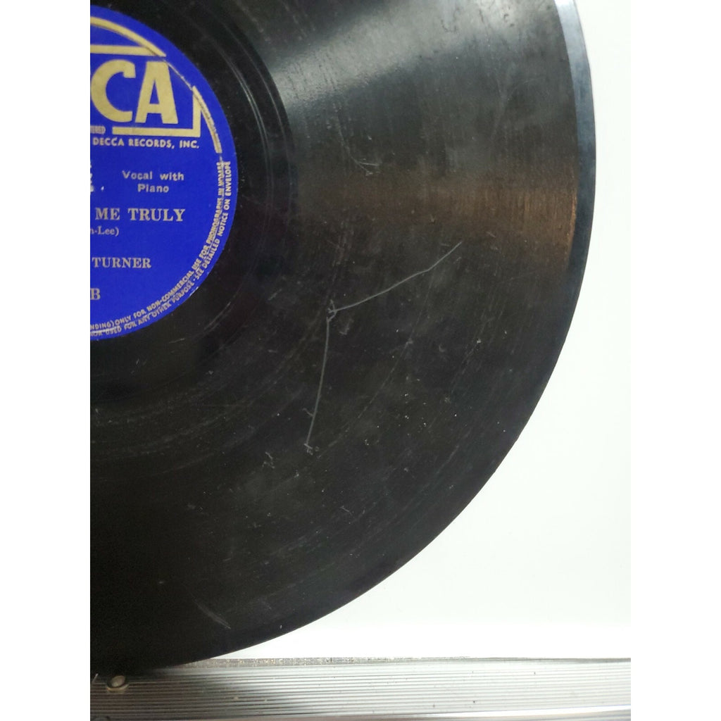 Happy Jack Turner - Was There Ever A Pal Like You/Say You Love Me - Decca