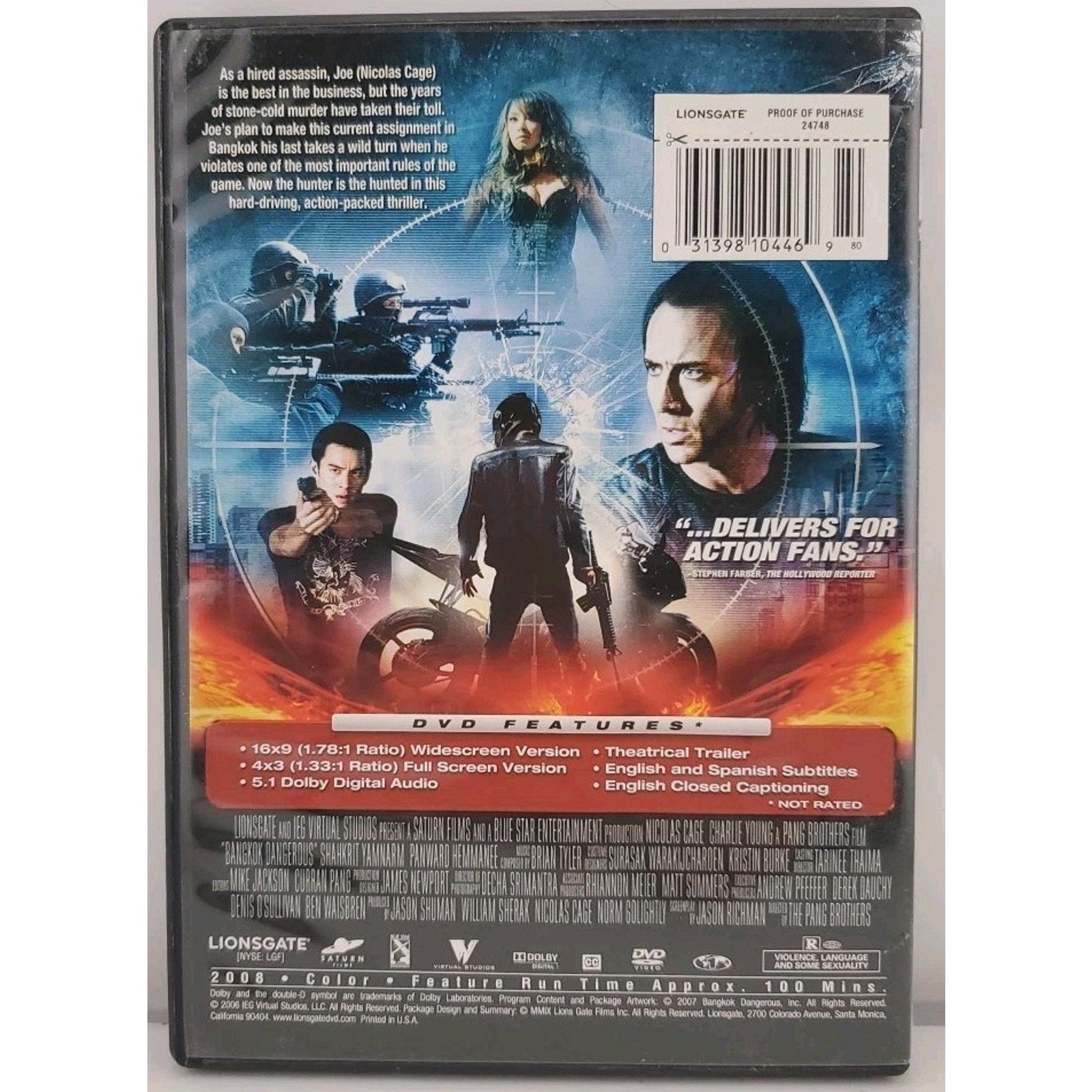 Bangkok Dangerous (DVD, 2008)