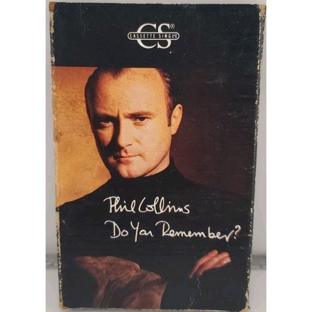 Phil Collins - Do You Remember? / I Wish It Would Rain Demo Cassette Single 1990