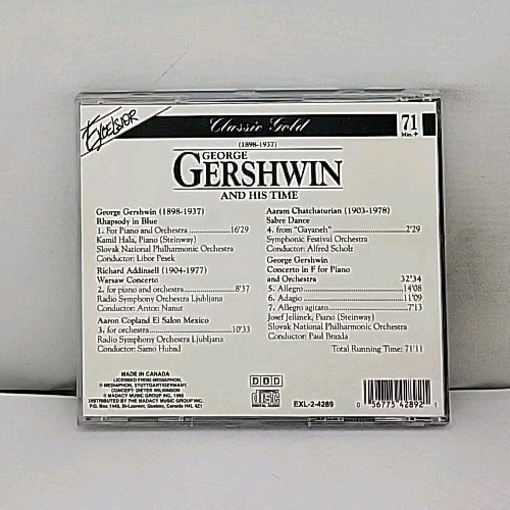George Gershwin and His Time CD